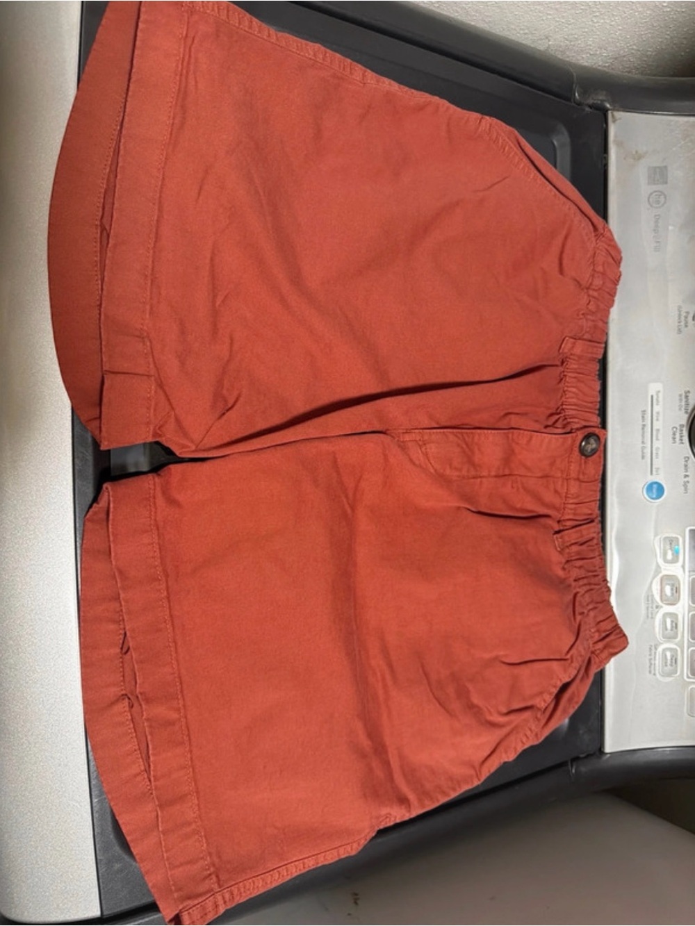 chubbies Rust Orange Men's Flat Front Shorts